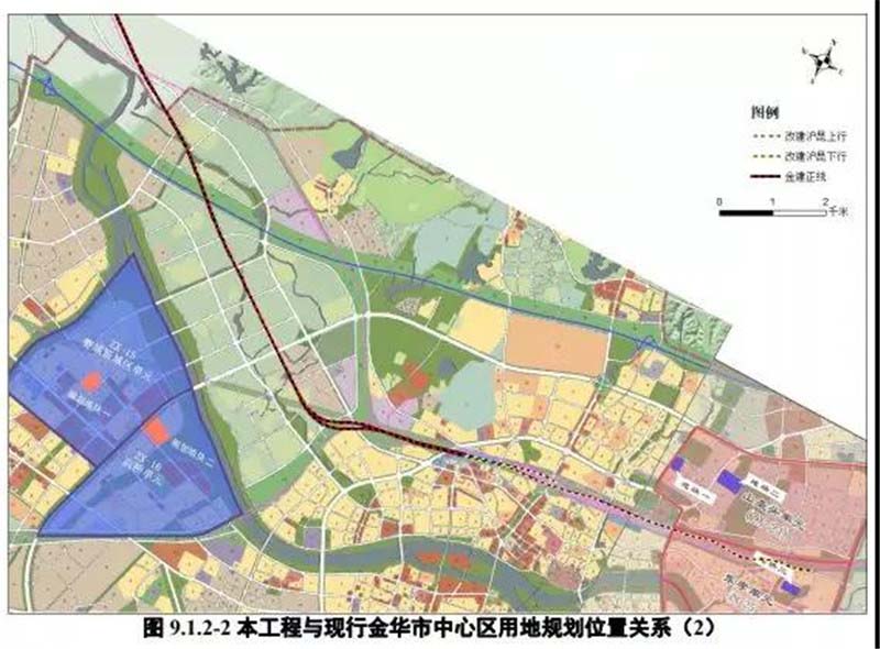 金建高铁婺城区内拆迁房屋7万㎡ 金华火车站调整为城际场 普客转金华